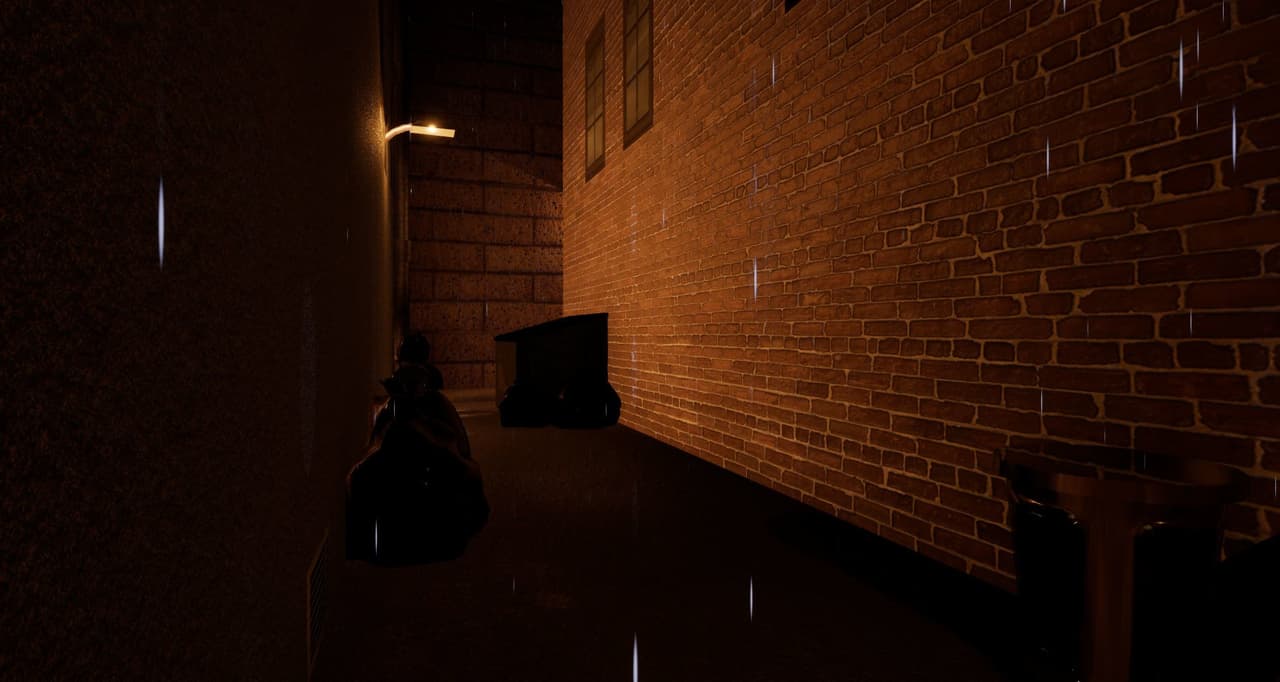 Alleyway at Night