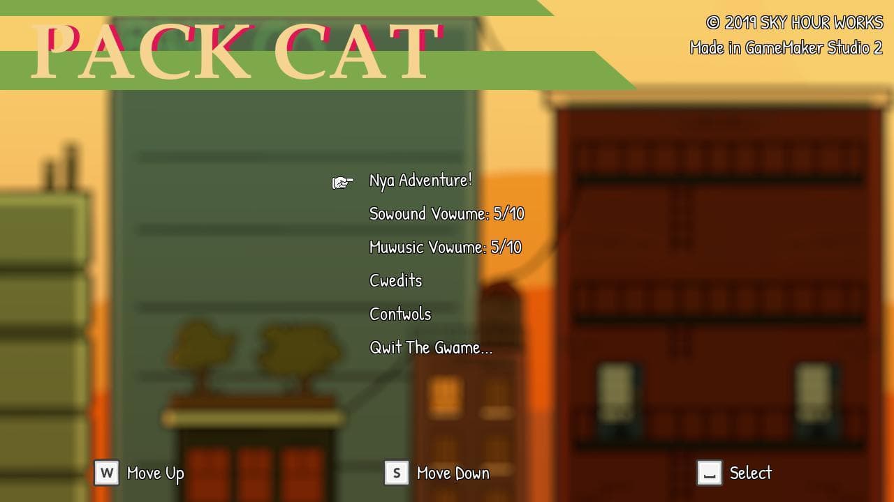 PACK-CAT screenshot 2