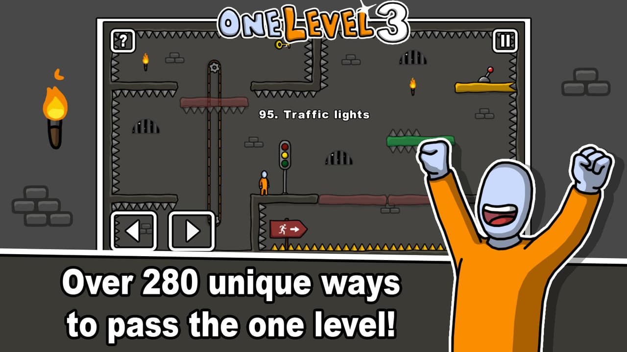 One Level 3: Stickman Jailbreak screenshot 3