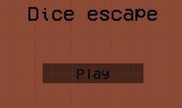 Dice escape (Jellogramming)