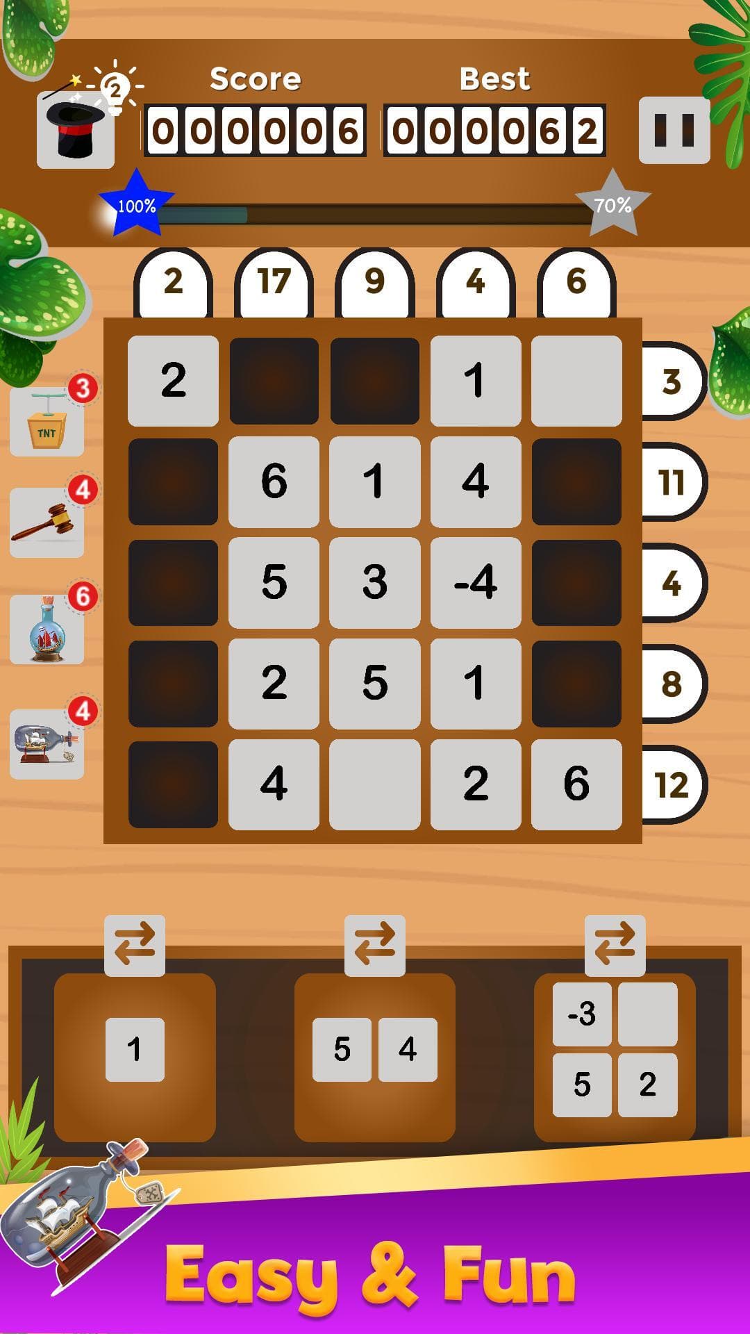 Math Games - 10X Puzzle screenshot 5