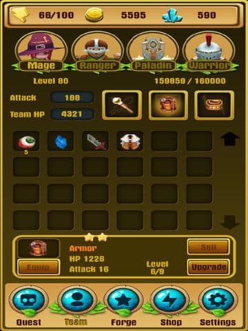 Abyss of Magic - Puzzle RPG screenshot 5