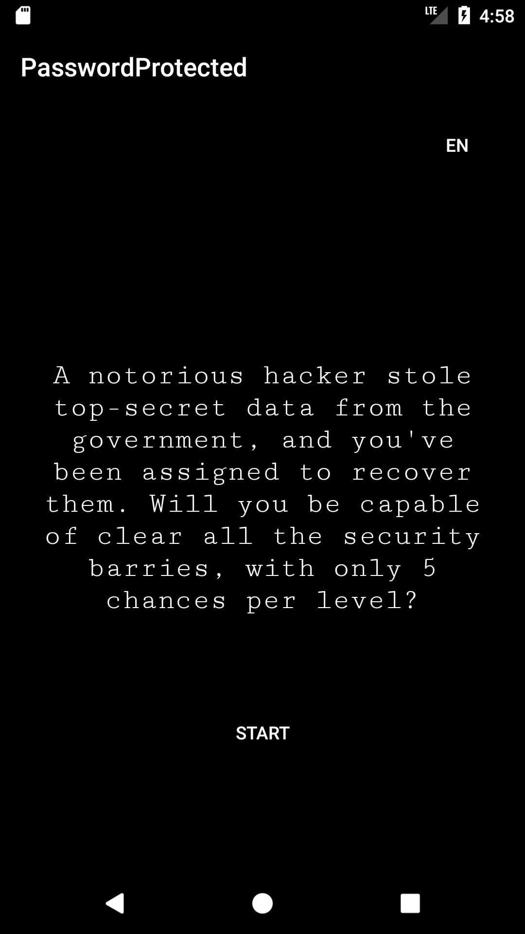Password Protected