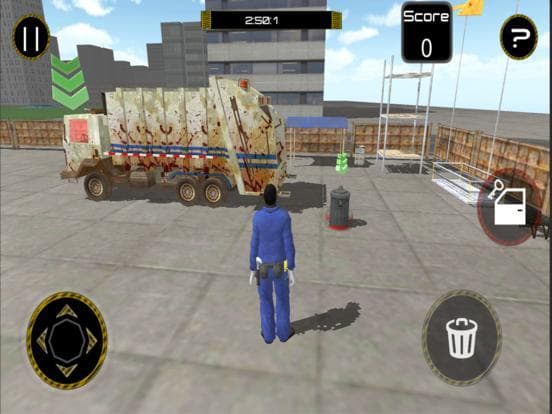 Garbage Dumper Truck Driver 3D: Free Play Game Simulator screenshot 4