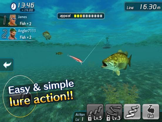 Bass Fishing 3D II screenshot 4