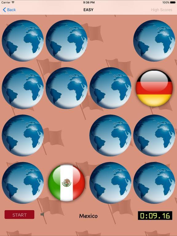 Flags Matching Game Free screenshot 2