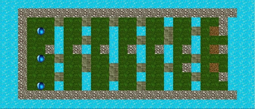 Blue Spheres (itch) screenshot 2