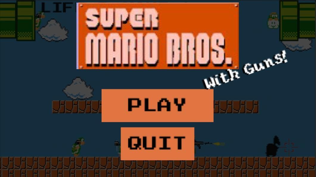 Mario with guns! screenshot 3