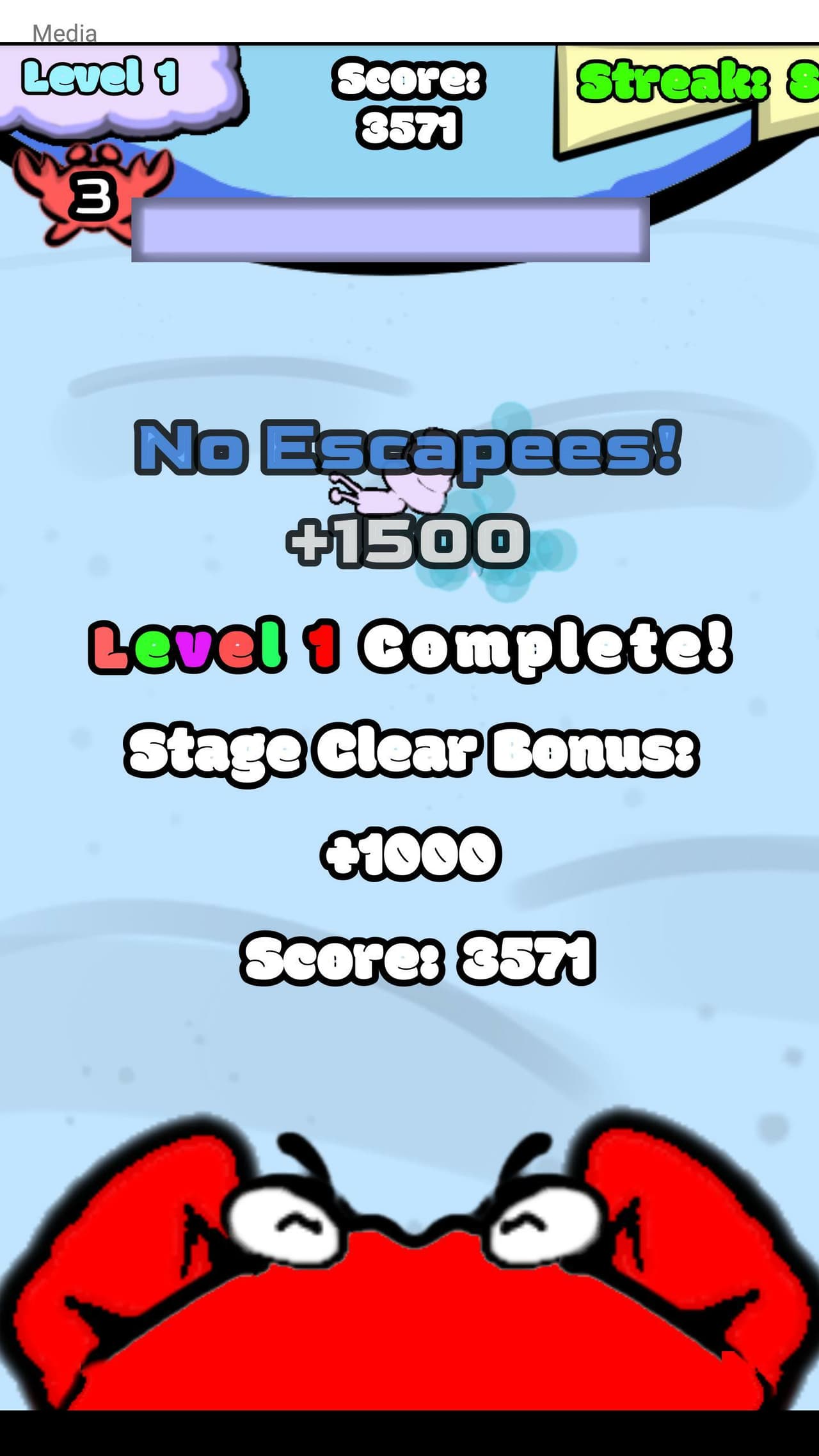 Mad Crab Grab screenshot 2