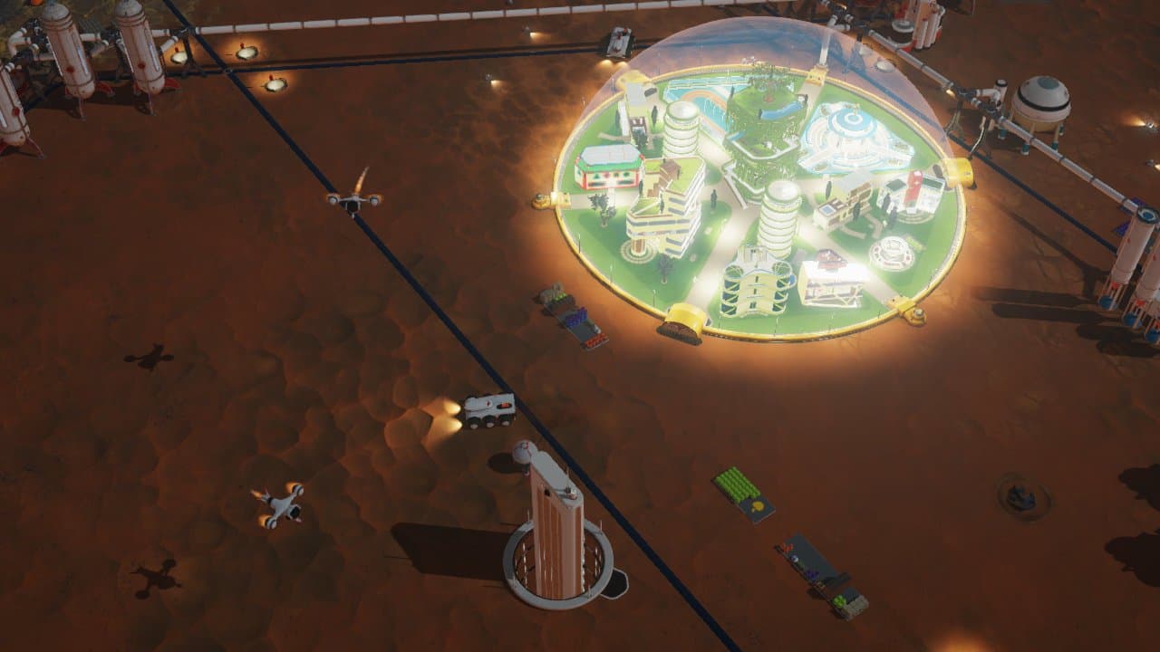 Cities: Skylines + Surviving Mars screenshot 2