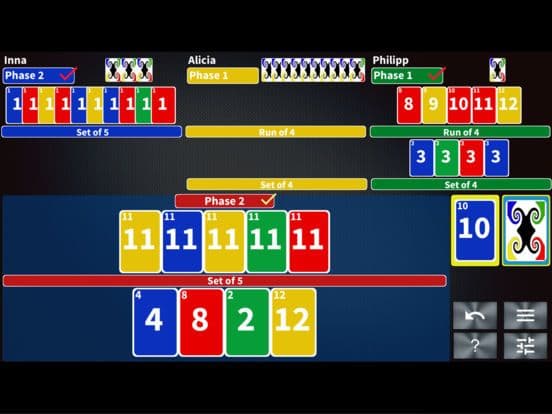 Phase Rummy AdFree screenshot 2