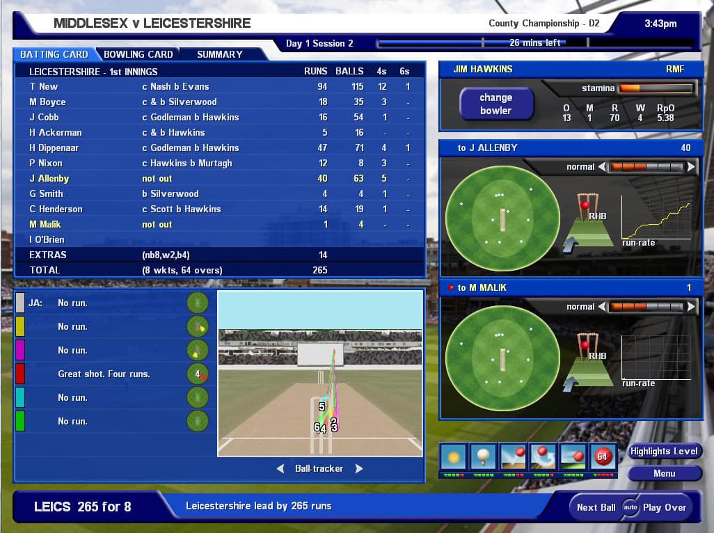 International Cricket Captain 2009 Ashes Edition screenshot 4