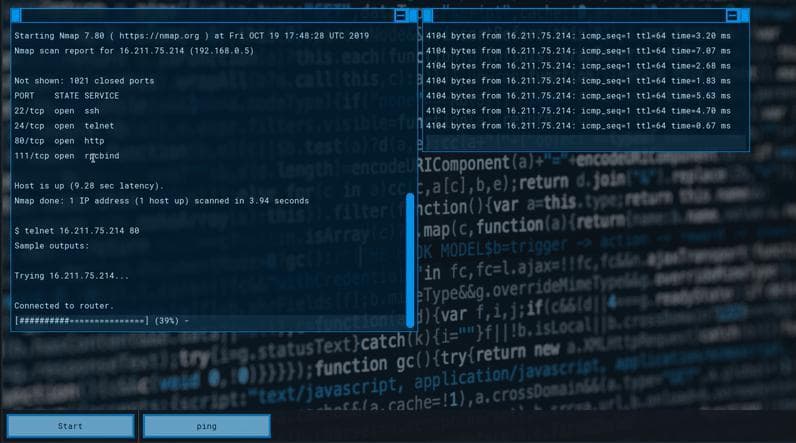 HackSim screenshot 2