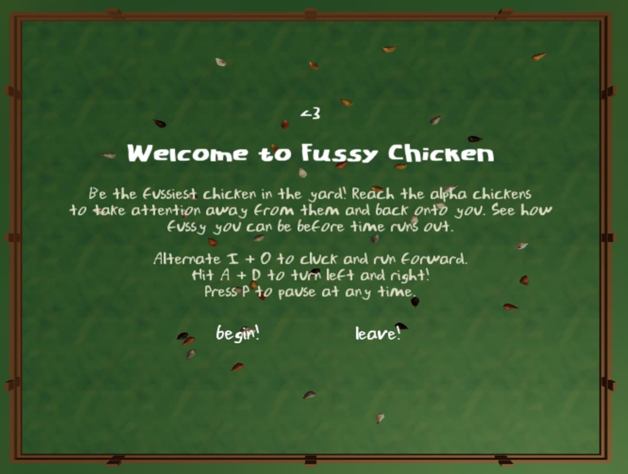 Fussy Chicken screenshot 2