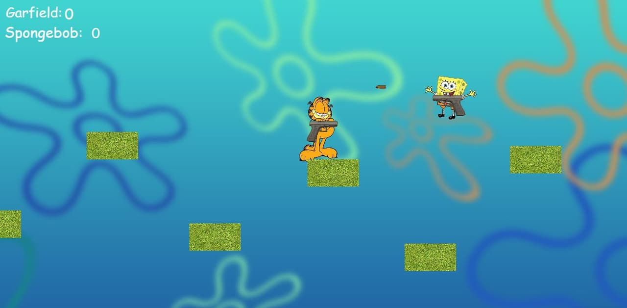 Spongebob VS Garfield a death with a truth screenshot 3