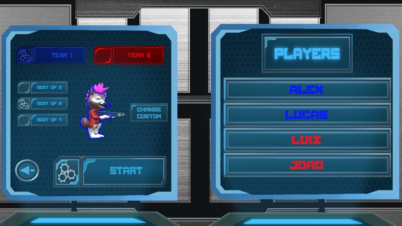 Galactic Fighters (itch) (Lucas Schierholt) screenshot 2