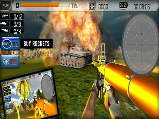 Bazooka Clash Shooting Sniper Games Pro screenshot 4