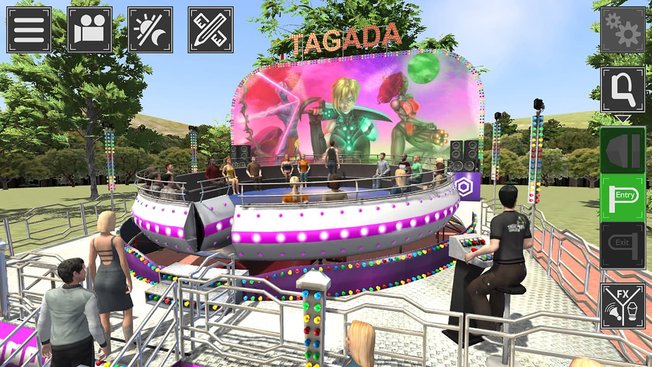 Theme Park Simulator: Rollercoaster Paradise