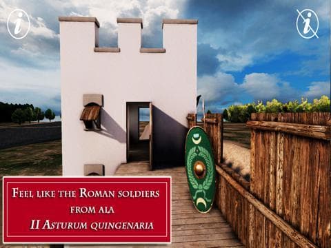 Roman army fortifications in Britain. Hadrians Wall - Virtual 3D Tour & Travel Guide of Banks East Turret (Lite version) screenshot 4