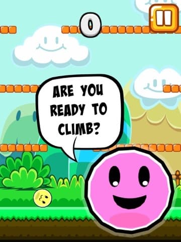 Jumpy Smiley - The endless adventures of a bouncing skippy geometry ball screenshot 3
