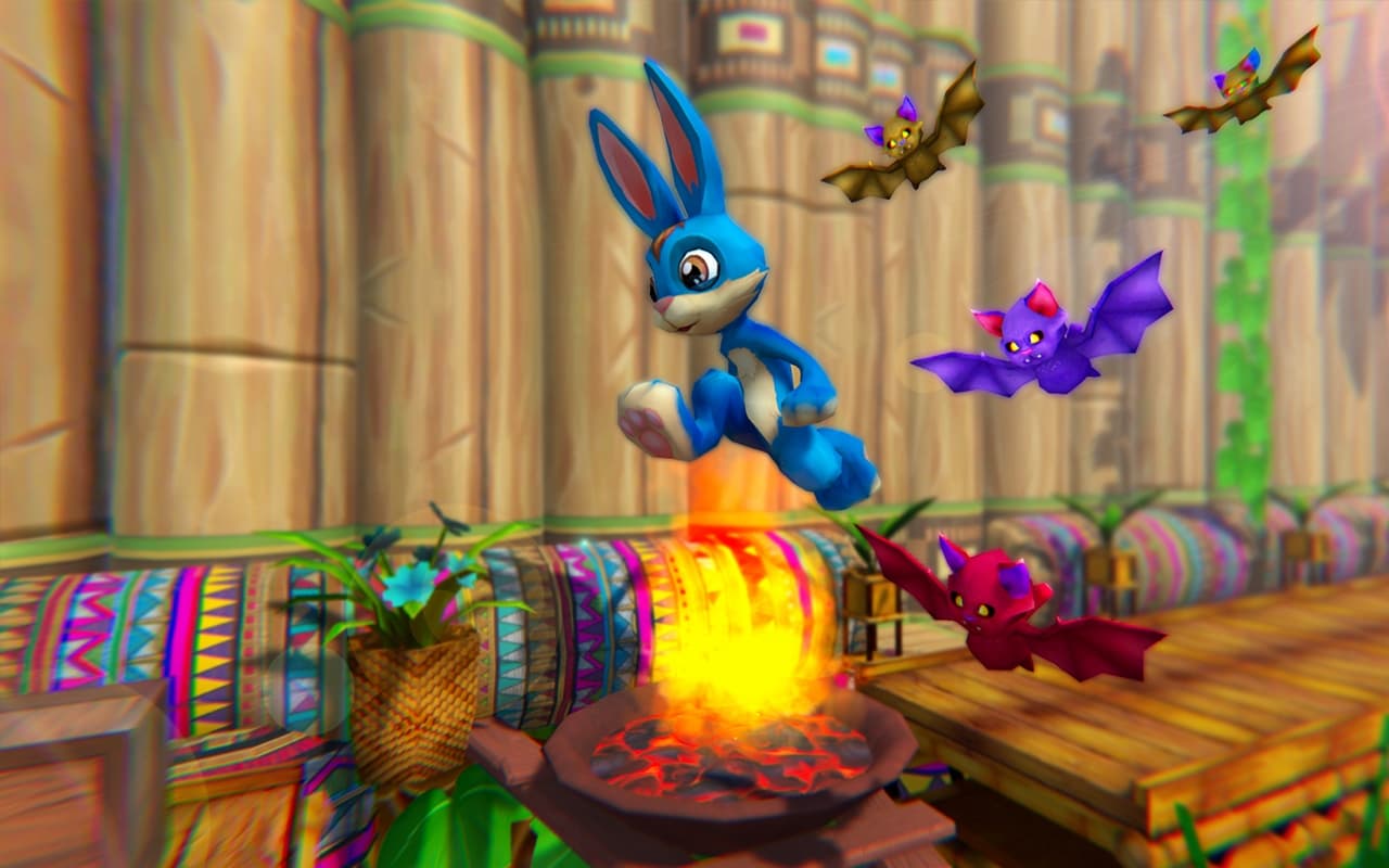 Crazy Bunny Dash Run - Bunny Rabbit Game screenshot 4