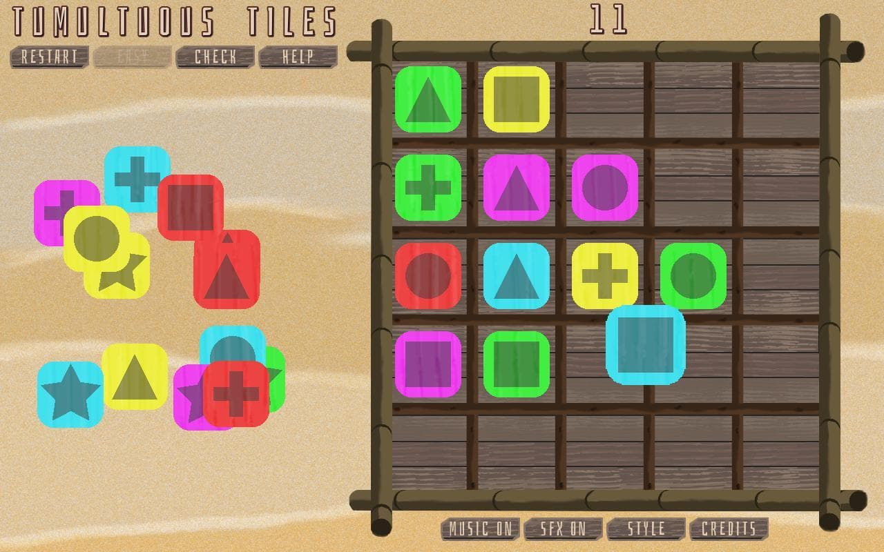 Tumultuous Tiles screenshot 2