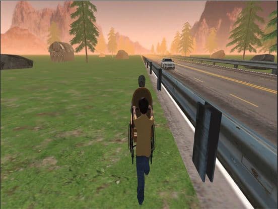 Save Granny Happy Wheels 2 screenshot 4