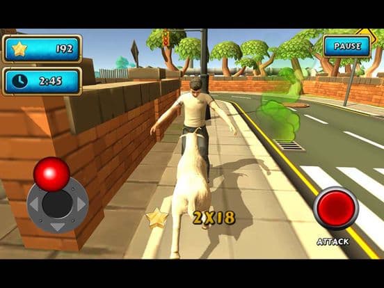 Frenzy Wild Goat Sim Rampage 3D screenshot 2