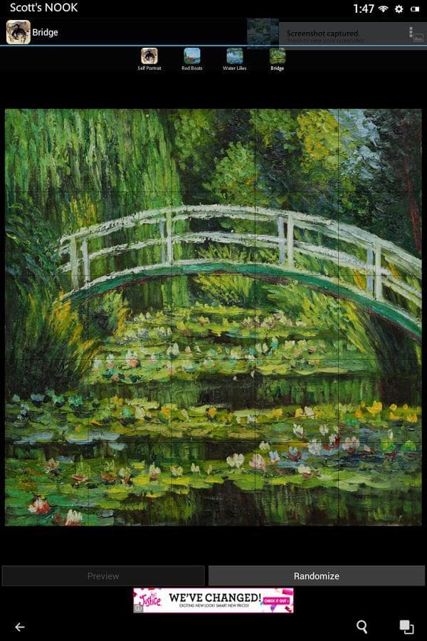 Puzzle Brain Break - Monet screenshot 5