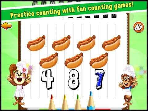 Preschool Educational Zoo Kitchen Games for Toddler | play children mini shape & alphabet learning puzzles for kids screenshot 5