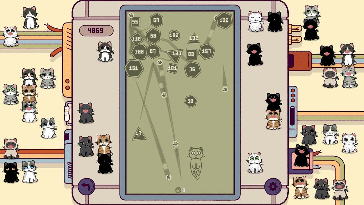 Cats Bounce Ball screenshot 2