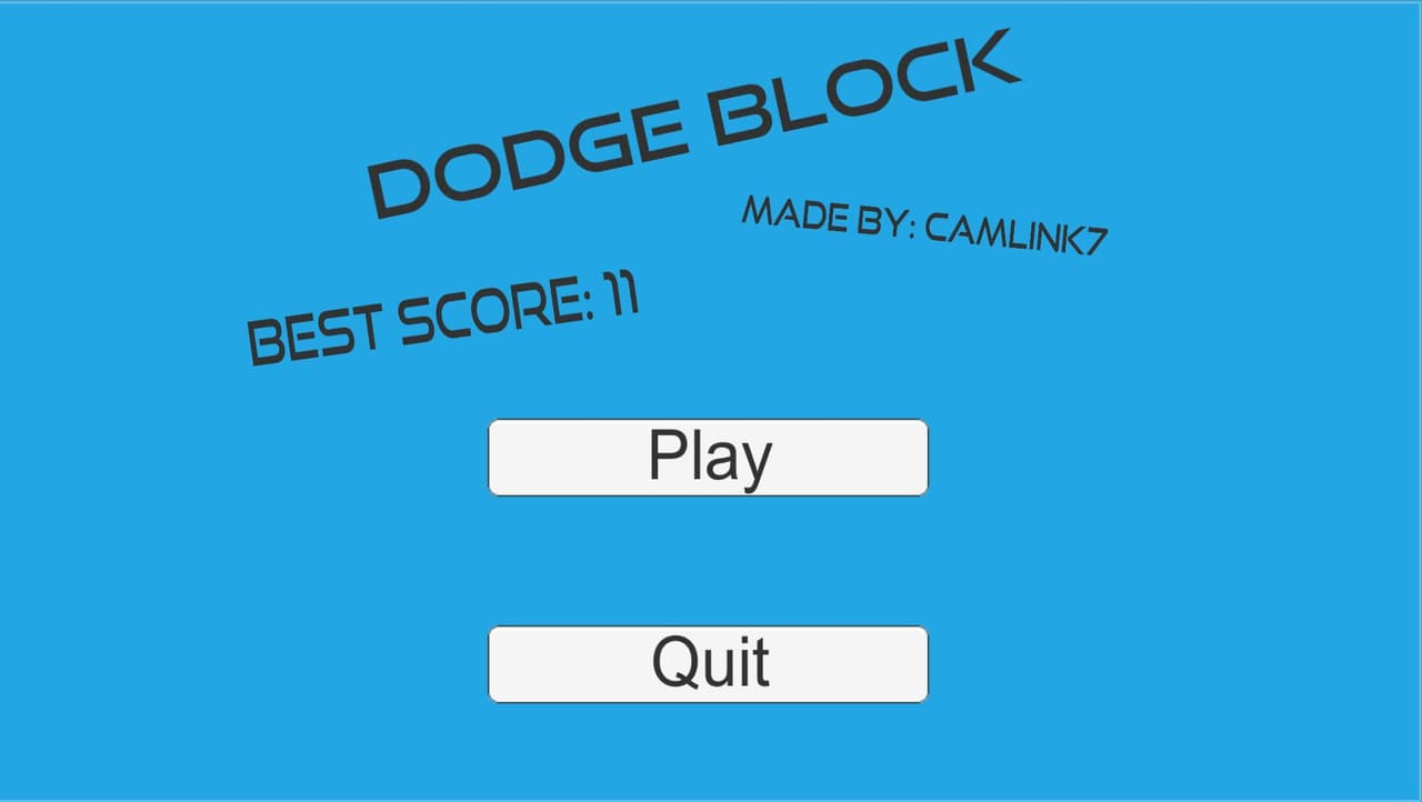 Dodge Block (camlink7) screenshot 2