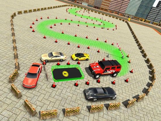 City Climb Prado Car Stunt Parking Simulator 3D screenshot 5