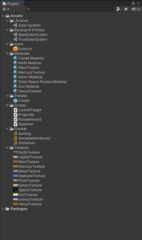 Solar System (itch) (AKSpartan70) screenshot 2