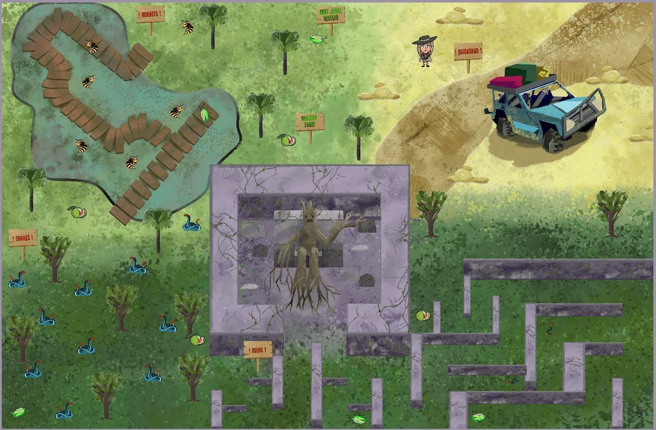 Tropical Escape (itch) screenshot 2