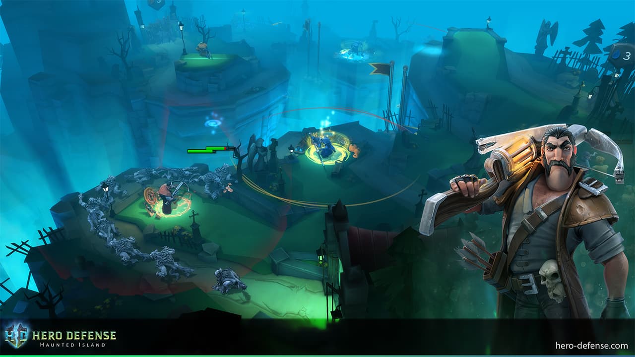 HERO DEFENSE screenshot 2