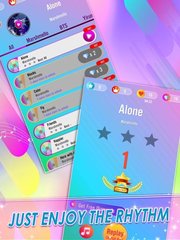 Paino Tiles 2 - Magic Piano screenshot 4