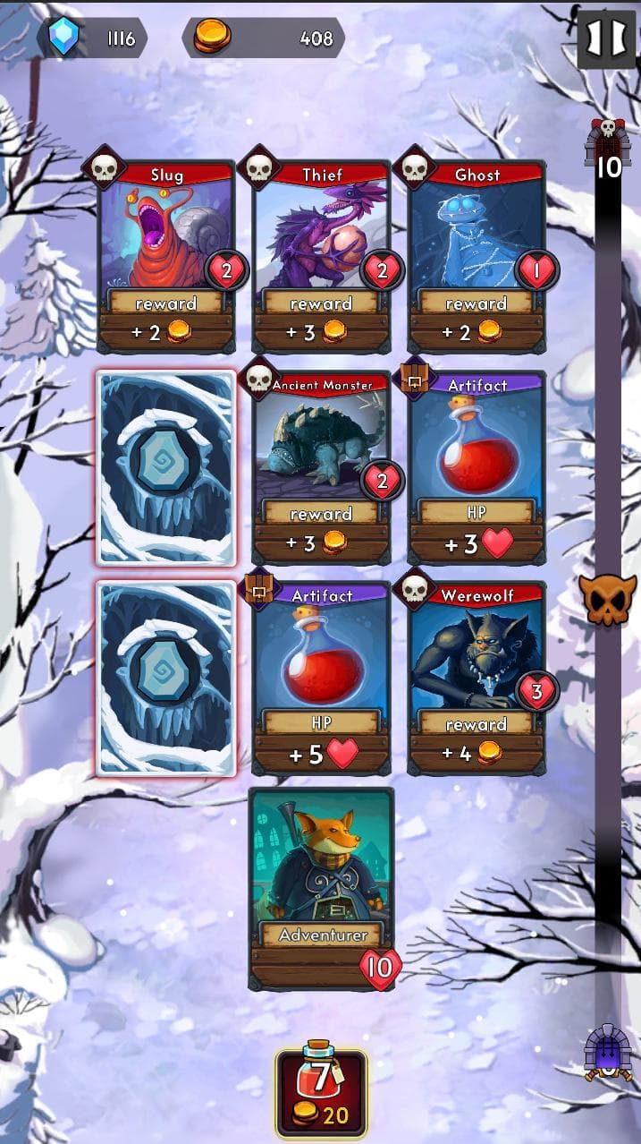 Infinite Heroes Card Adventure screenshot 5