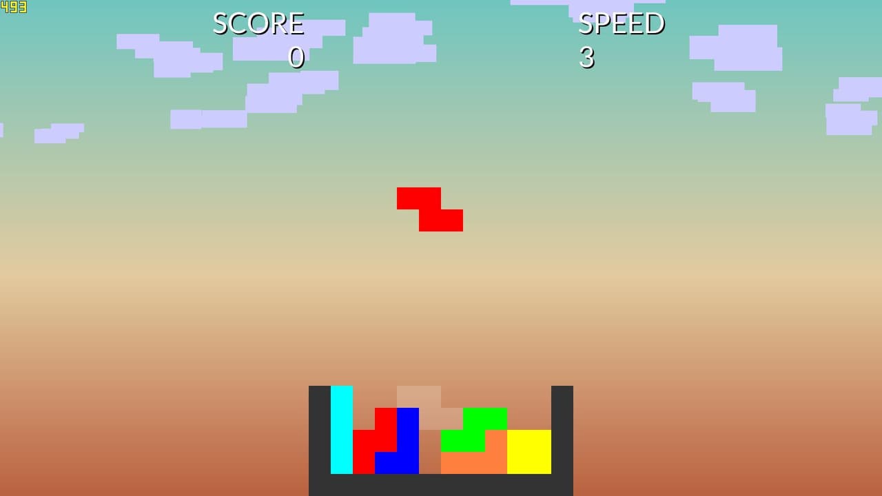 Spacetris (pfirsich) screenshot 2