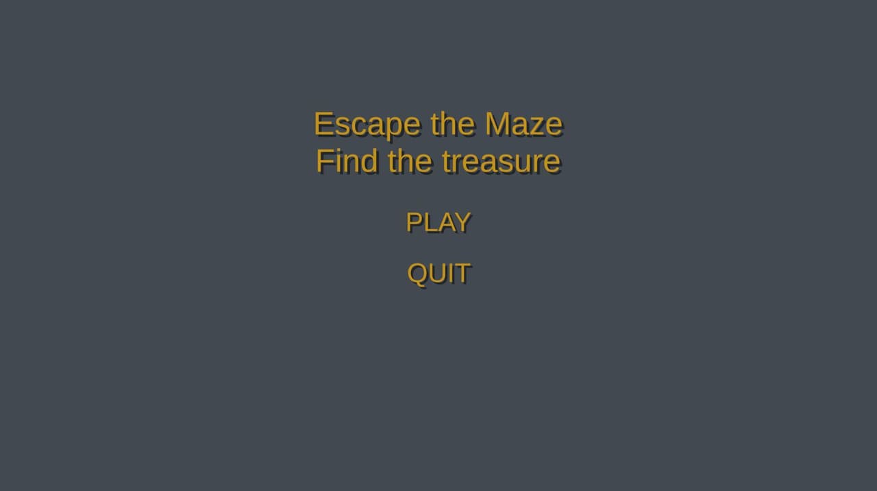 Escape the Maze Find the treasure