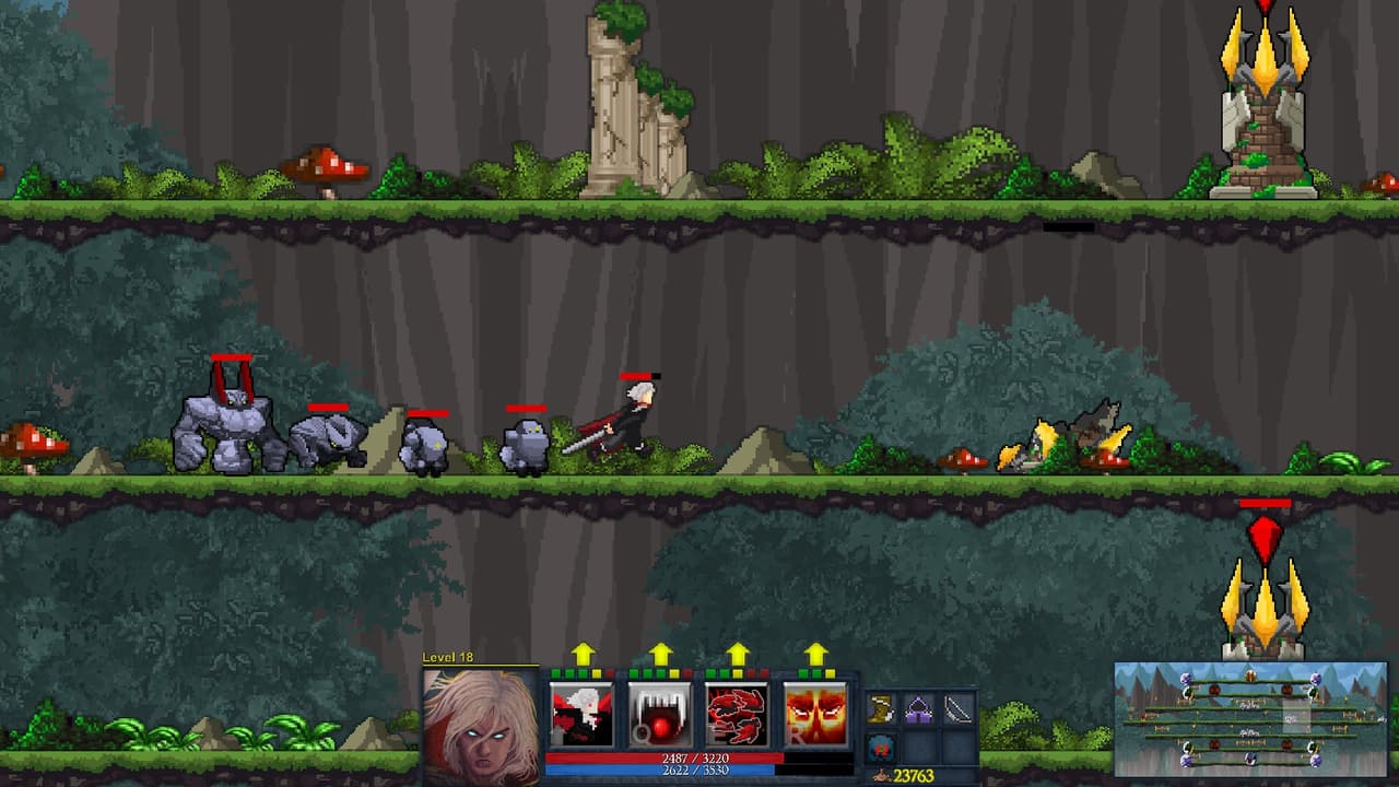 GLADOM - the 2D moba in Pixel Art screenshot 4