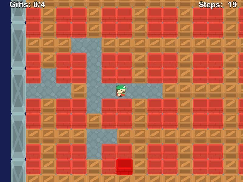 Maze with gifts screenshot 3