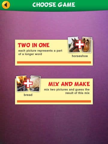 2 Pics 1 Word: Mix Pics Puzzle screenshot 3