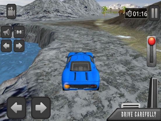 Snow Car Driving:Race HillRoad screenshot 3