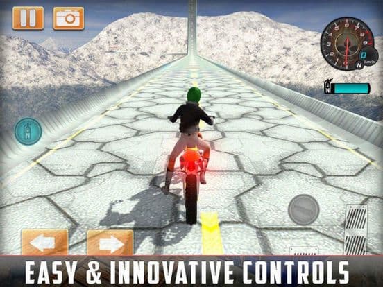 Impossible Tricky Moto Racer screenshot 2