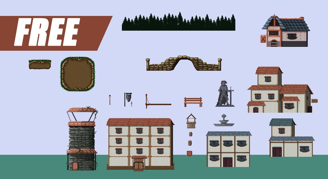 Free Village Game Assets