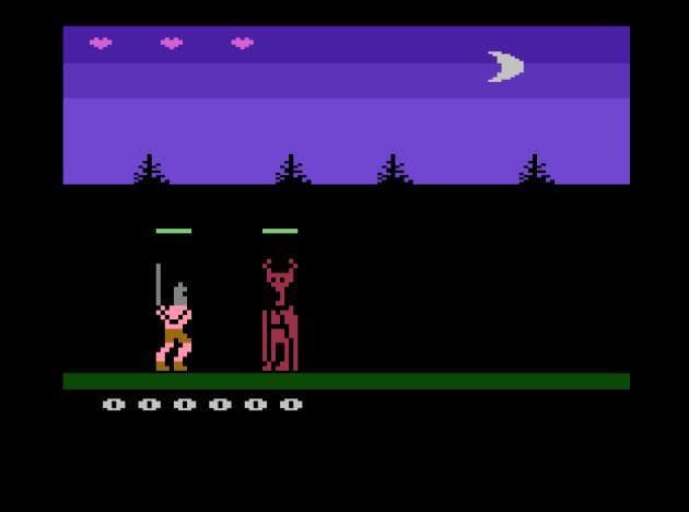 Coarse blade (Atari 2600) screenshot 2