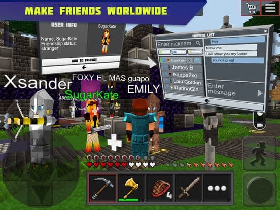 Planet of Cubes Survival Craft
