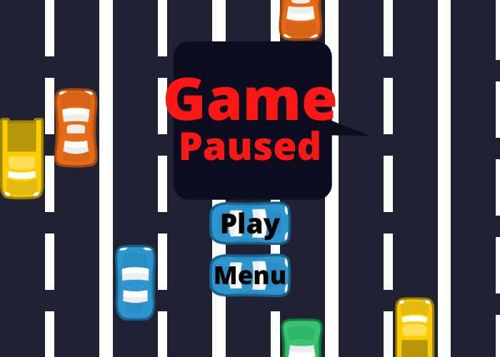 Pygame Car Rush Simulator