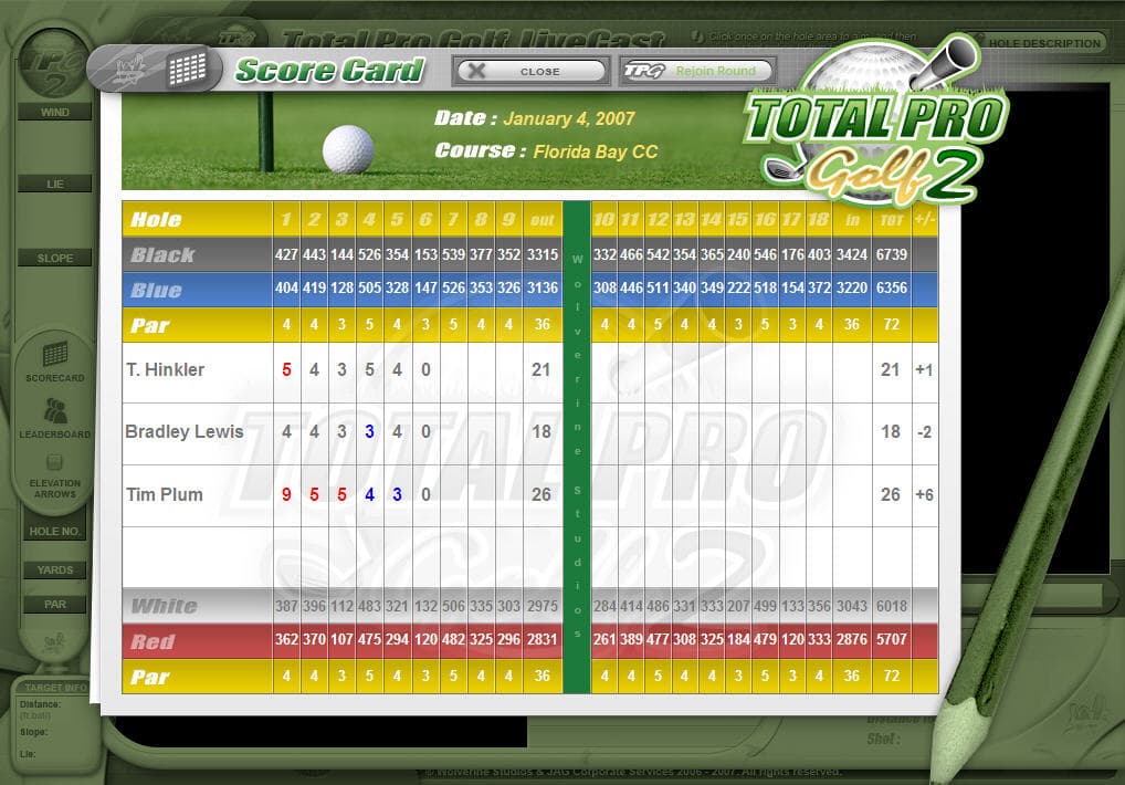 Total Pro Golf 2 screenshot 3